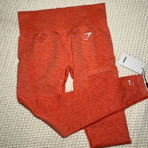 Gymshark vital seamless leggings - heat red marl